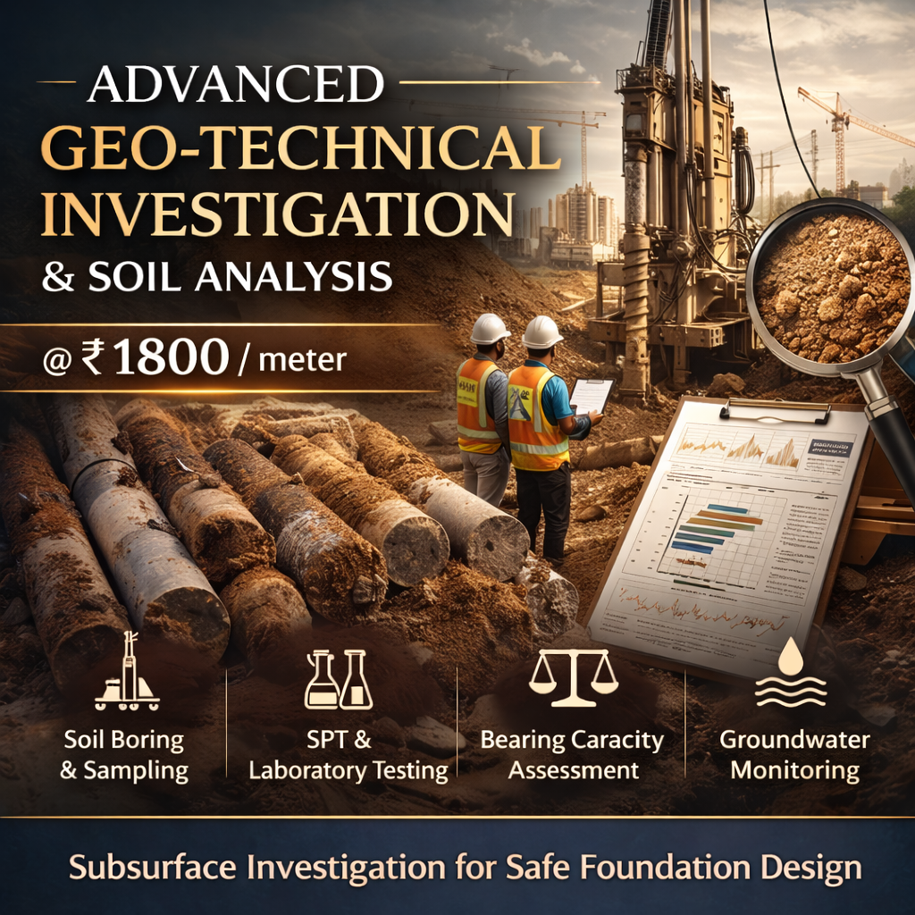 Advanced Geo-Technical Investigation & Soil Analysis